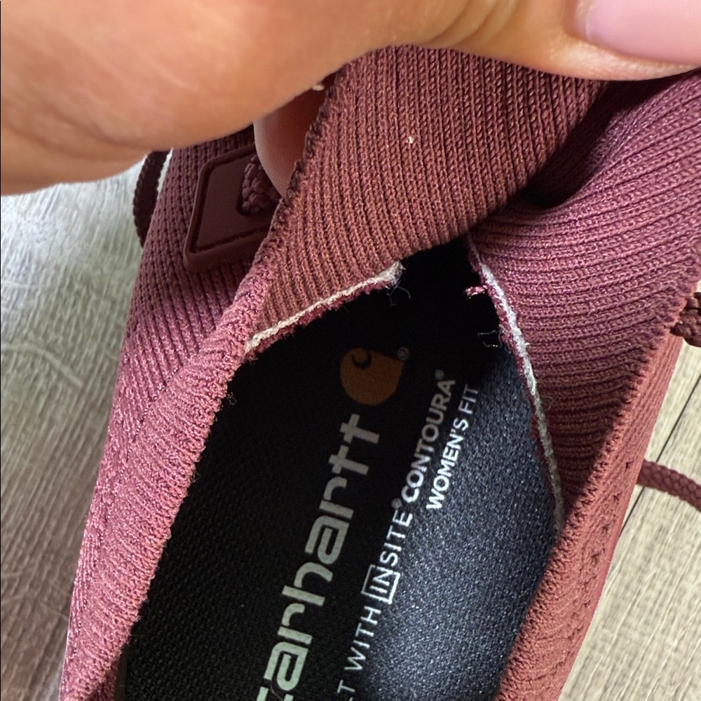 Carhartt Women's Burgundy Athletic Shoes - Picture 6 of 8
